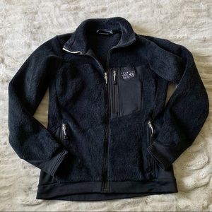Mountain Hardwear Full Zip Fleece, Black